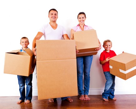 Business relocation team organising office move logistics in Balham