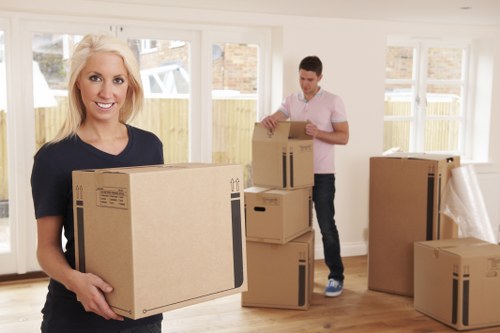 Removal team planning a house move in Balham