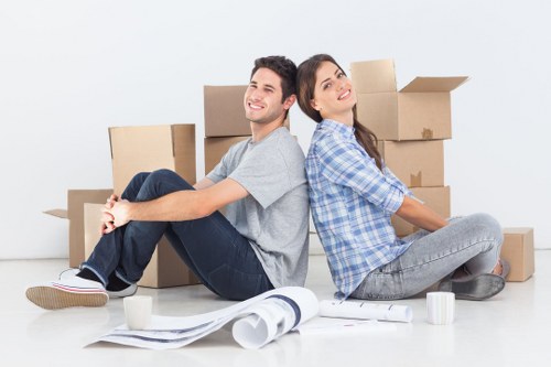 Professional movers navigating Balham residential streets