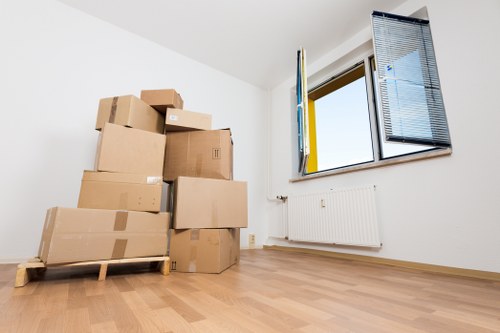 Eco-friendly packing boxes and protective materials in Balham
