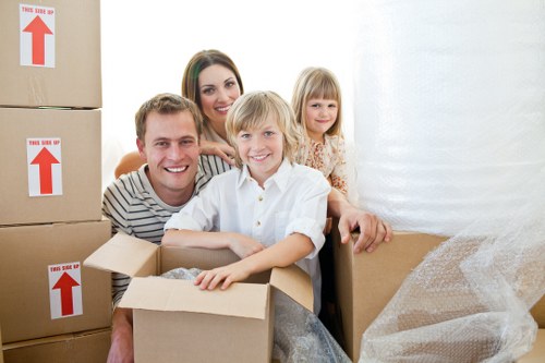 Office relocation using a removal van in Balham